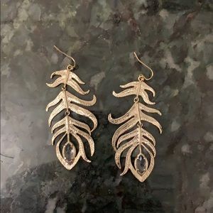 Kendra Scott feather earrings